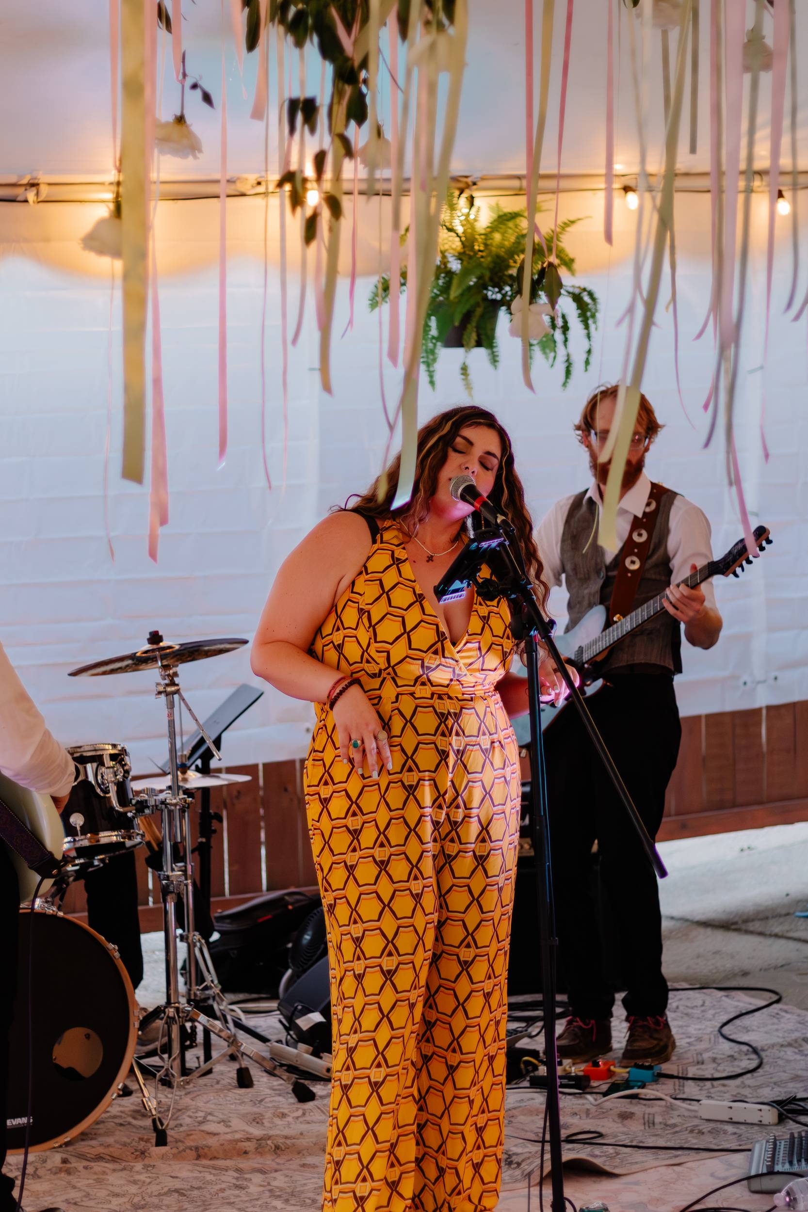 Something Like Mercury vocalist performing